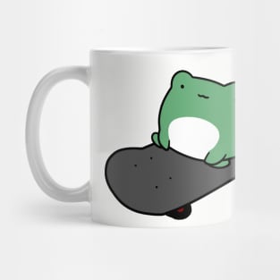 Skateboarding Frog Mug